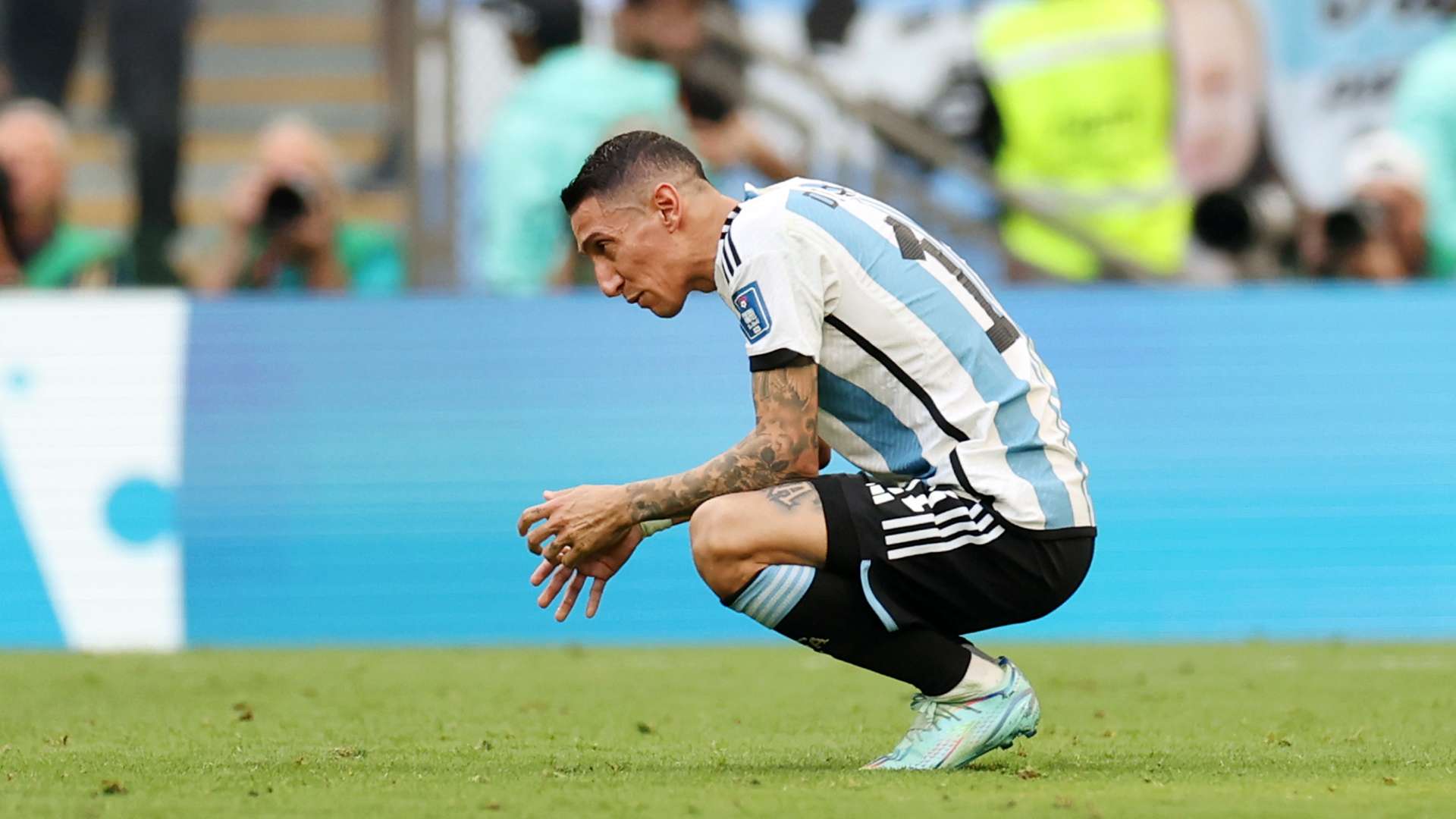 angel di maria argentina arabia saudita copa del mundo 22112022