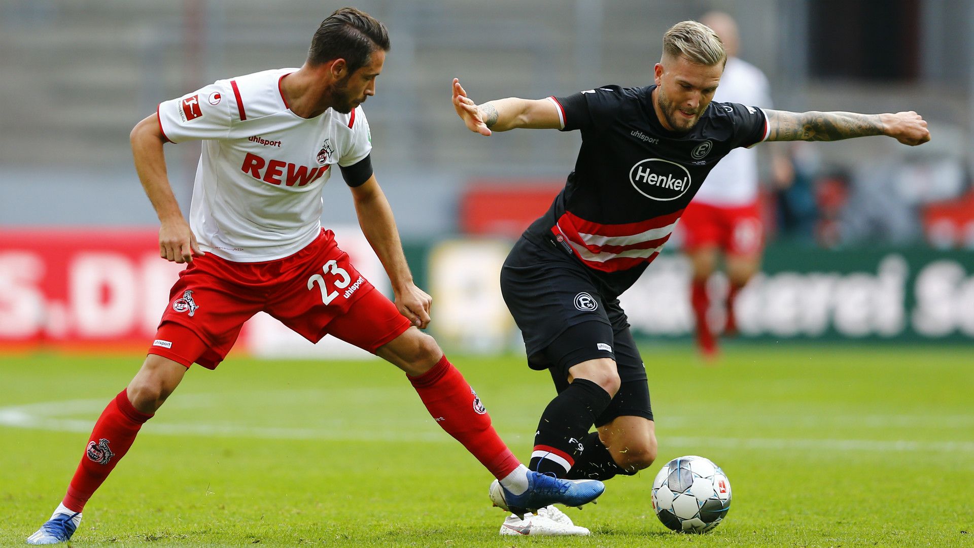 MARK UTH KÖLN ANDRE HOFFMANN FORTUNA DÜSSELDORF BUNDESLIGA 24052020