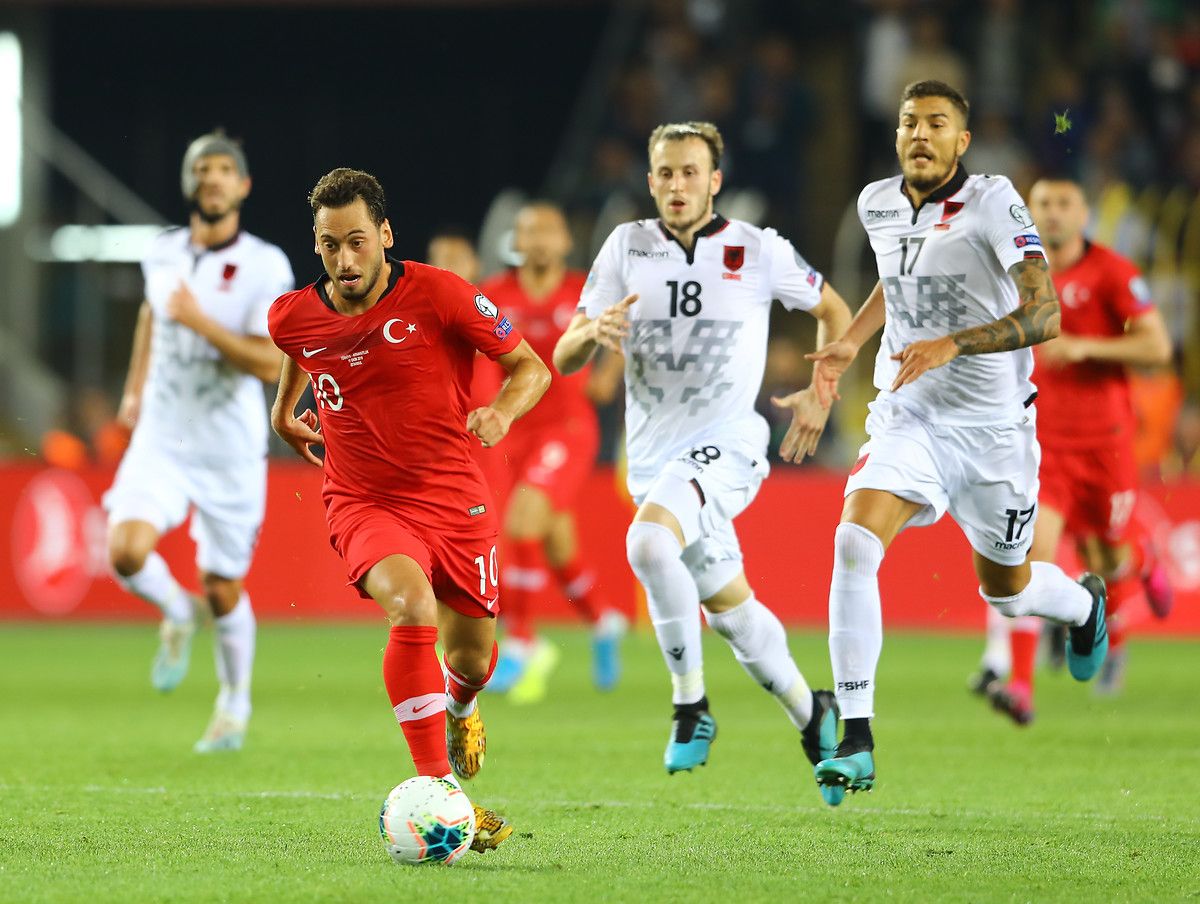 Hakan Calhanoglu Turkey Albania 10/12/19