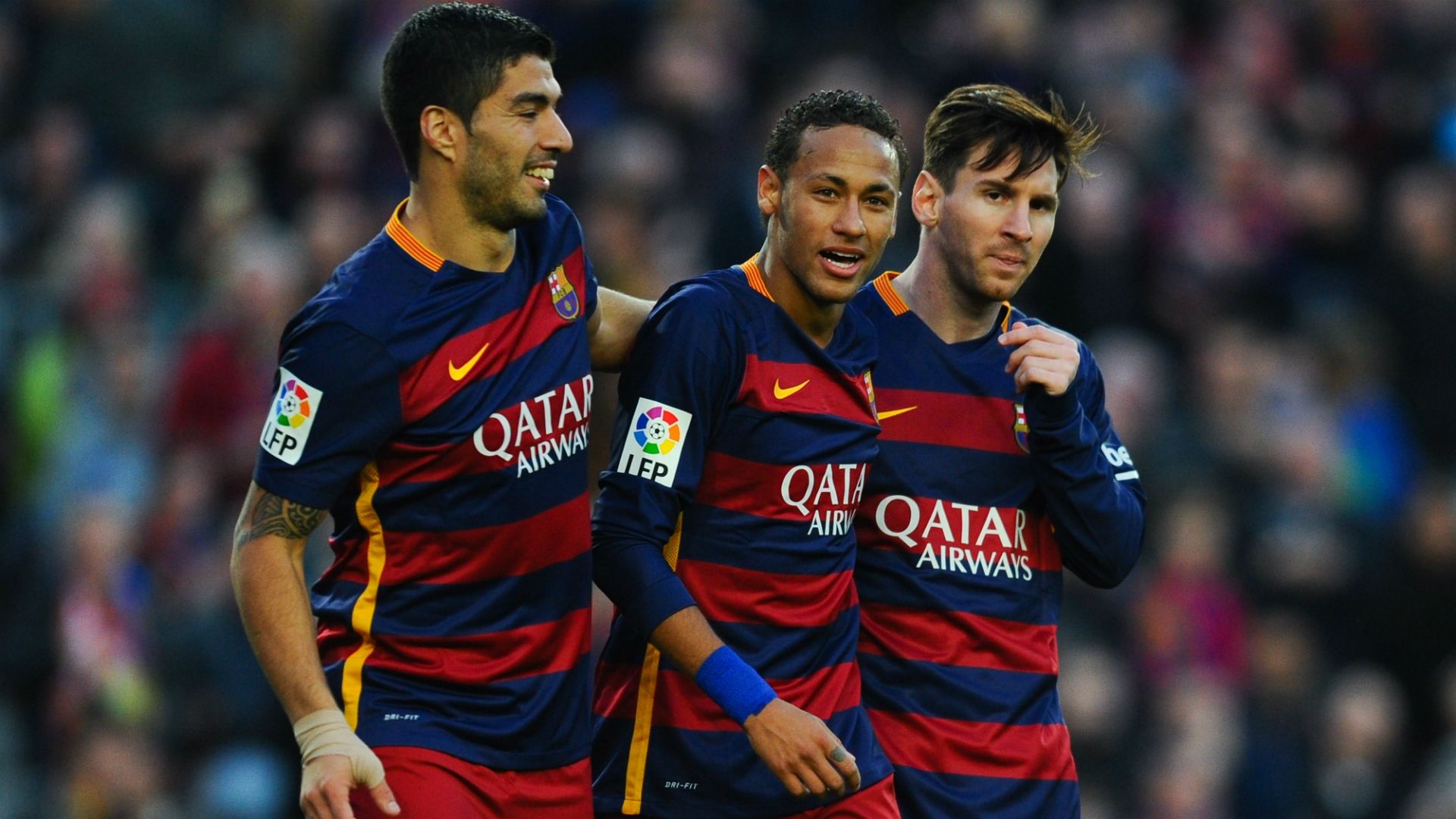 Luis Suárez, Neymar, Lionel Messi | Barcelona x Real Sociedad | 29/11/2015
