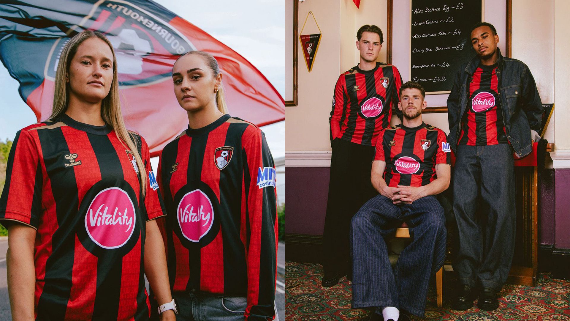 Bouremouth 26/27 home kit
