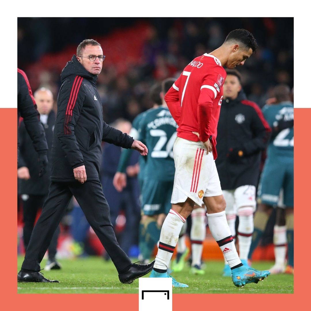 Ralf Rangnick Cristiano Ronaldo Manchester United GFX