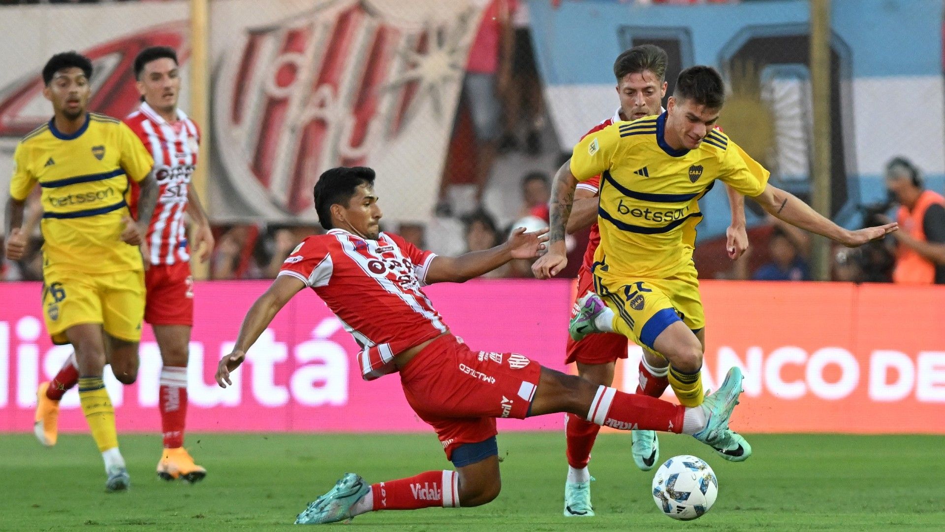 Kevin Zenon Union Boca Copa Liga Profesional 06032024