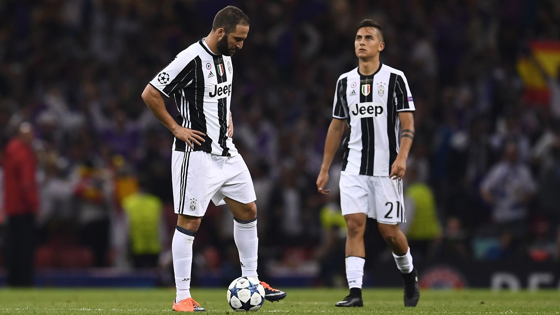 Higuain Dybala Juventus Real Madrid