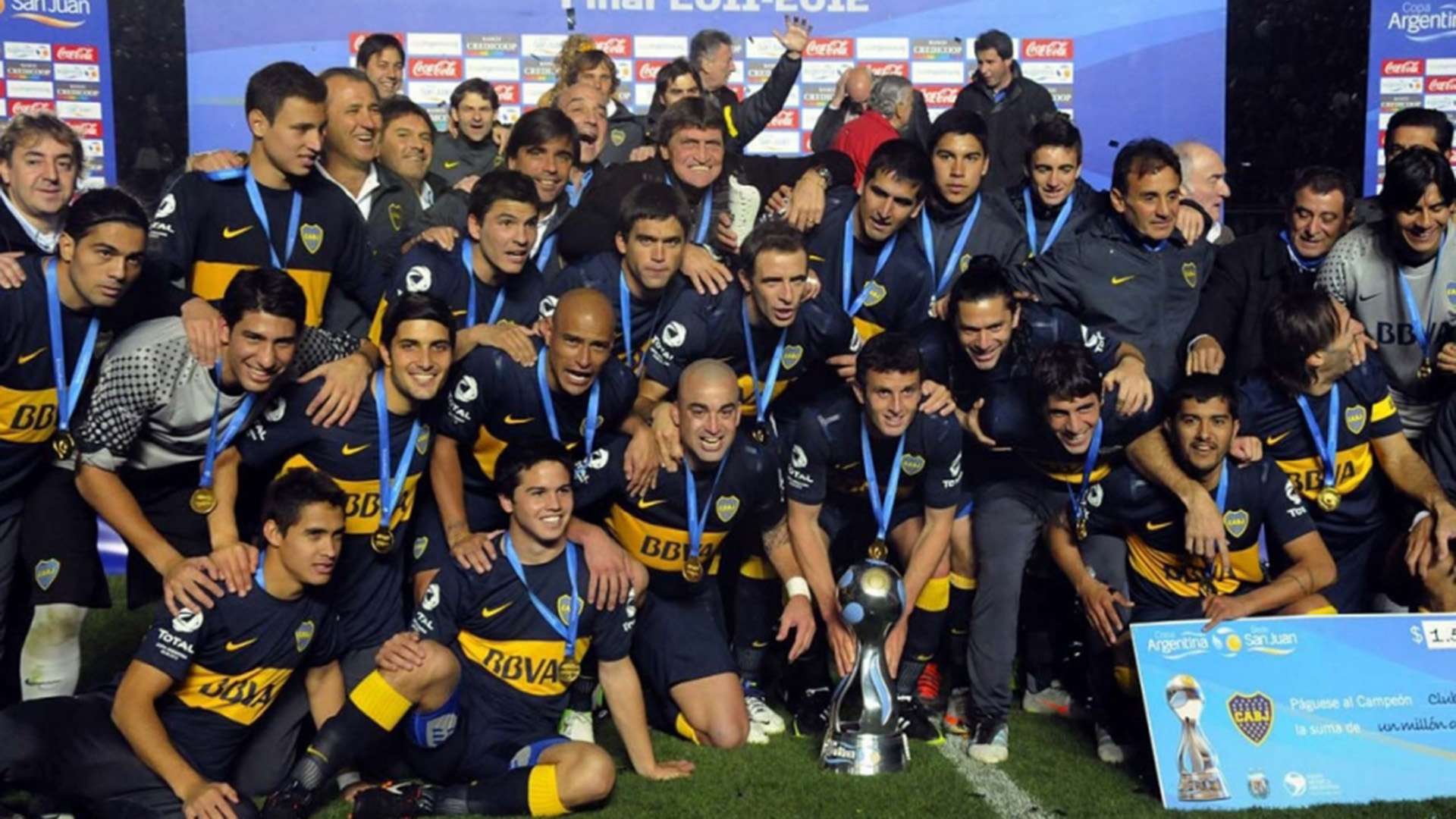 Boca campeón Copa Argentina 2012