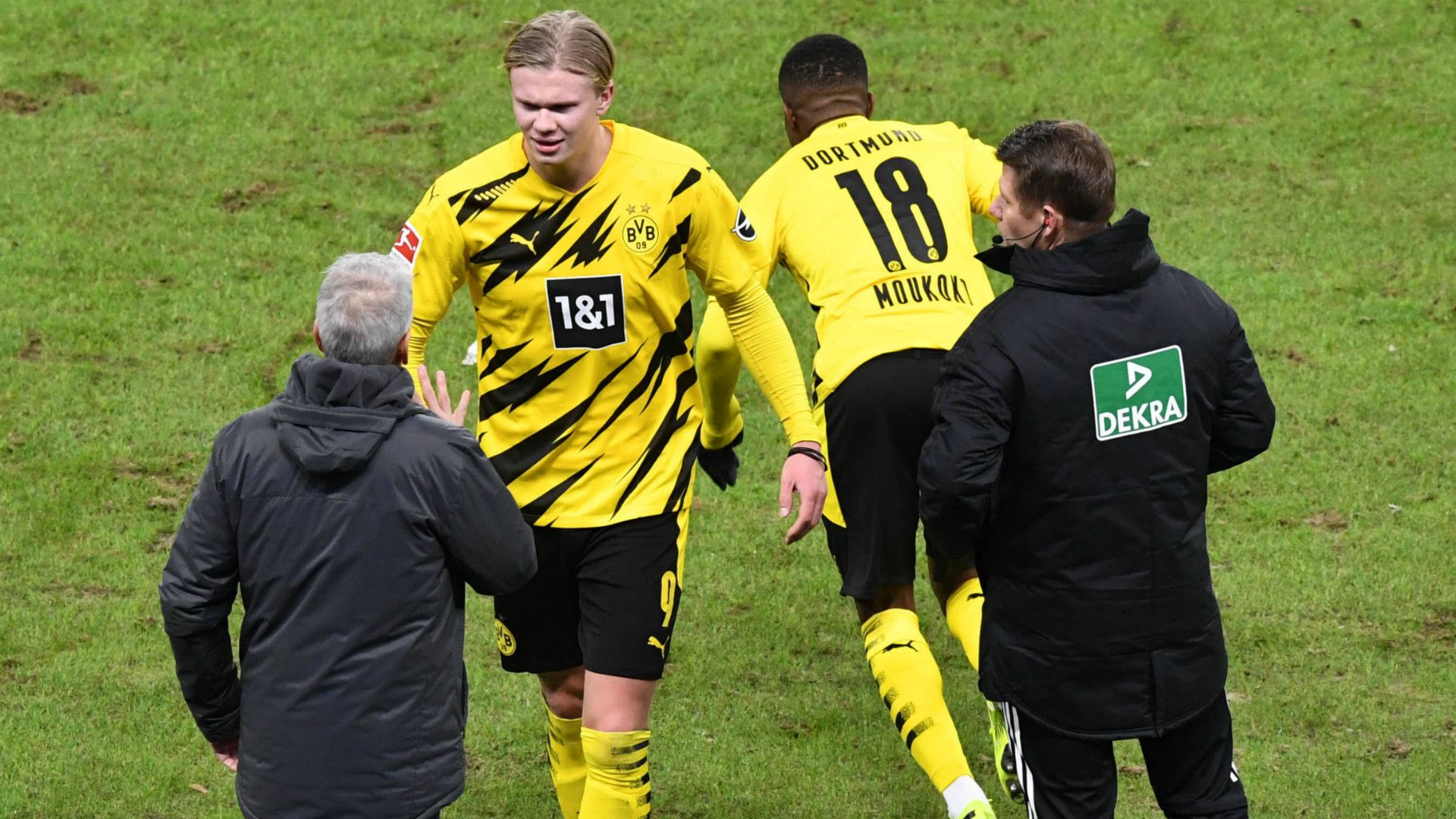 GERMANY ONLY: YOUSSOUFA MOUKOKO BORUSSIA DORTMUND BUNDESLIGA 21112020