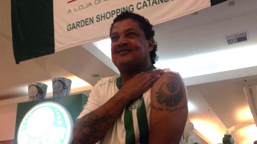 Tonhão, ex-zagueiro e ídolo do Palmeiras