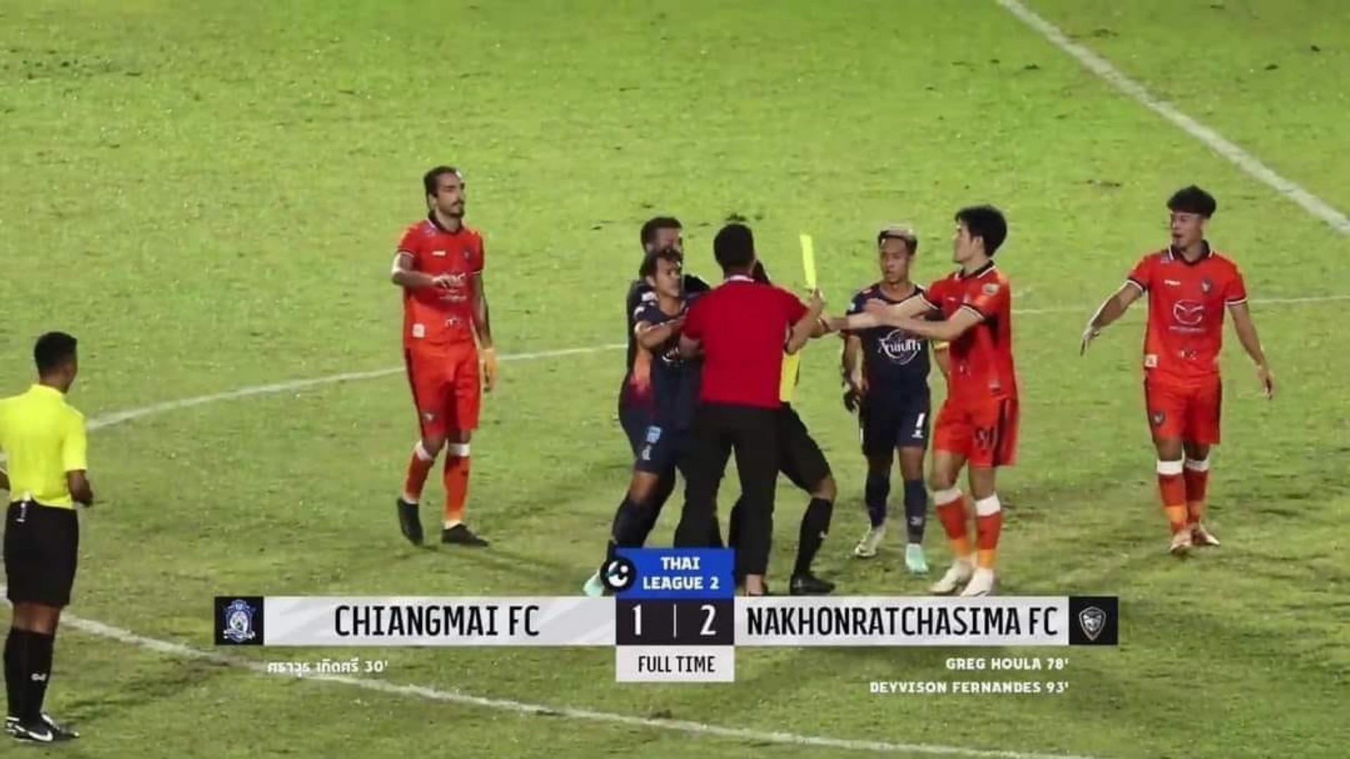 เชียงใหม่ เอฟซี - นครราชสีมา มาสด้า เอฟซี