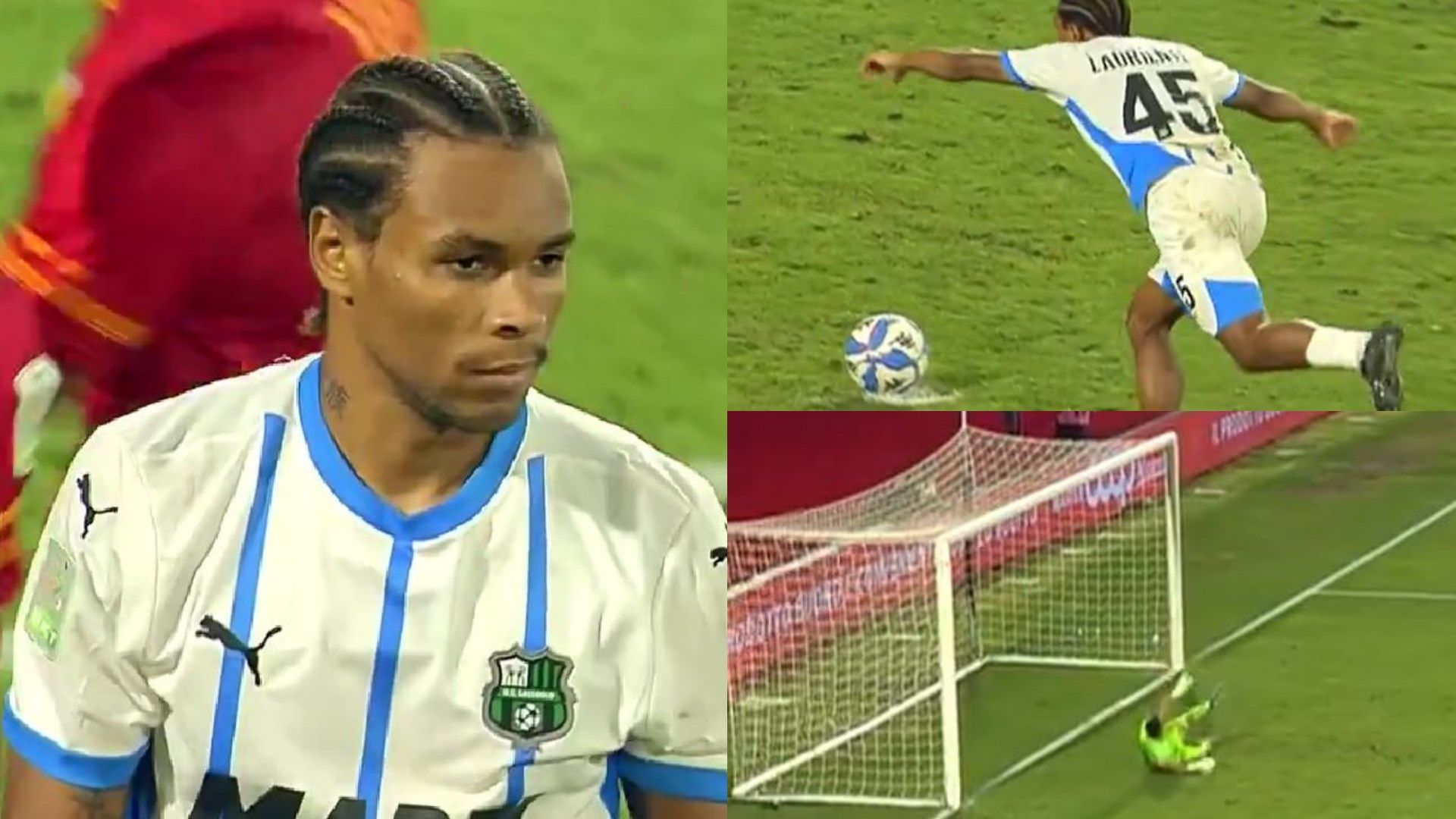 Lauriente Sassuolo rigore