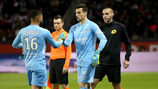 Dimitry Bertaud Matis Carvalho Montpellier Ligue 1