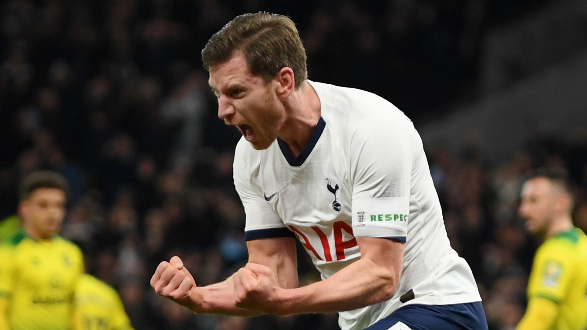 Jan Vertoghen, Tottenham vs Norwich, FA Cup