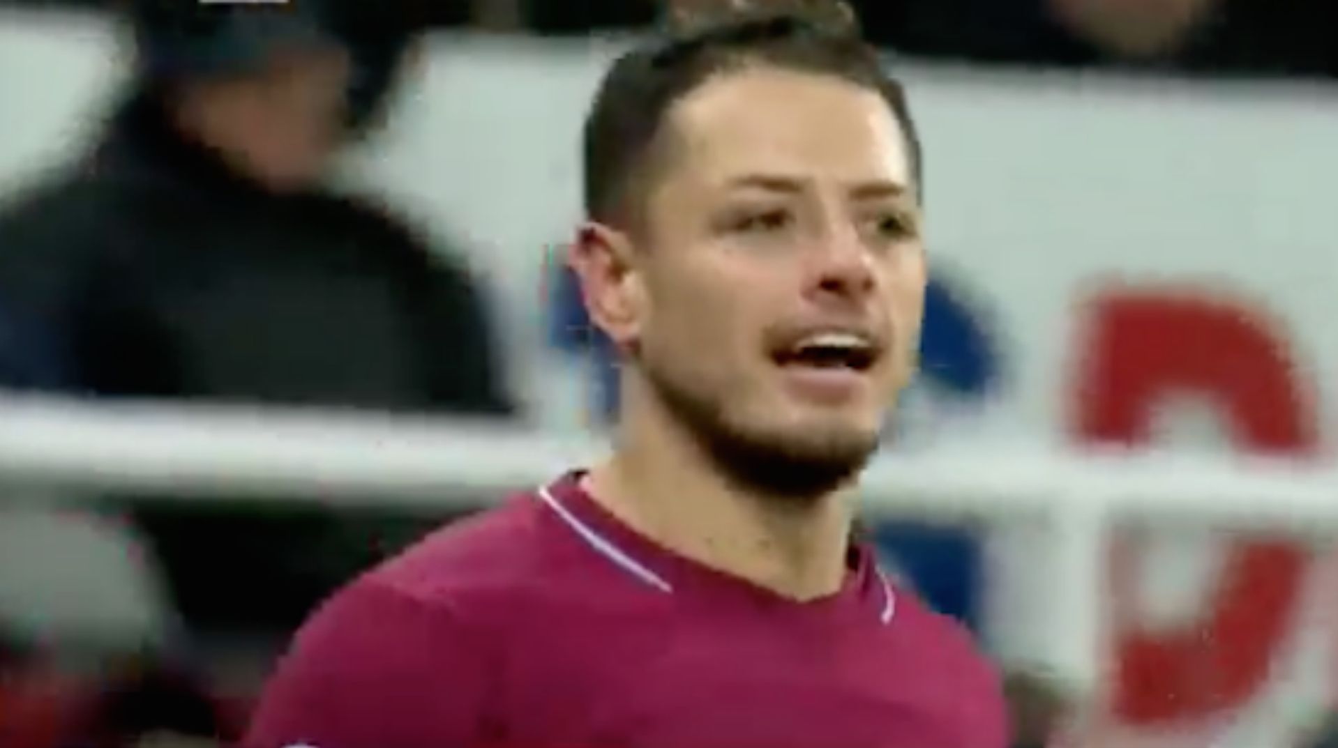 011218 Javier Hernández West Ham Newcastle