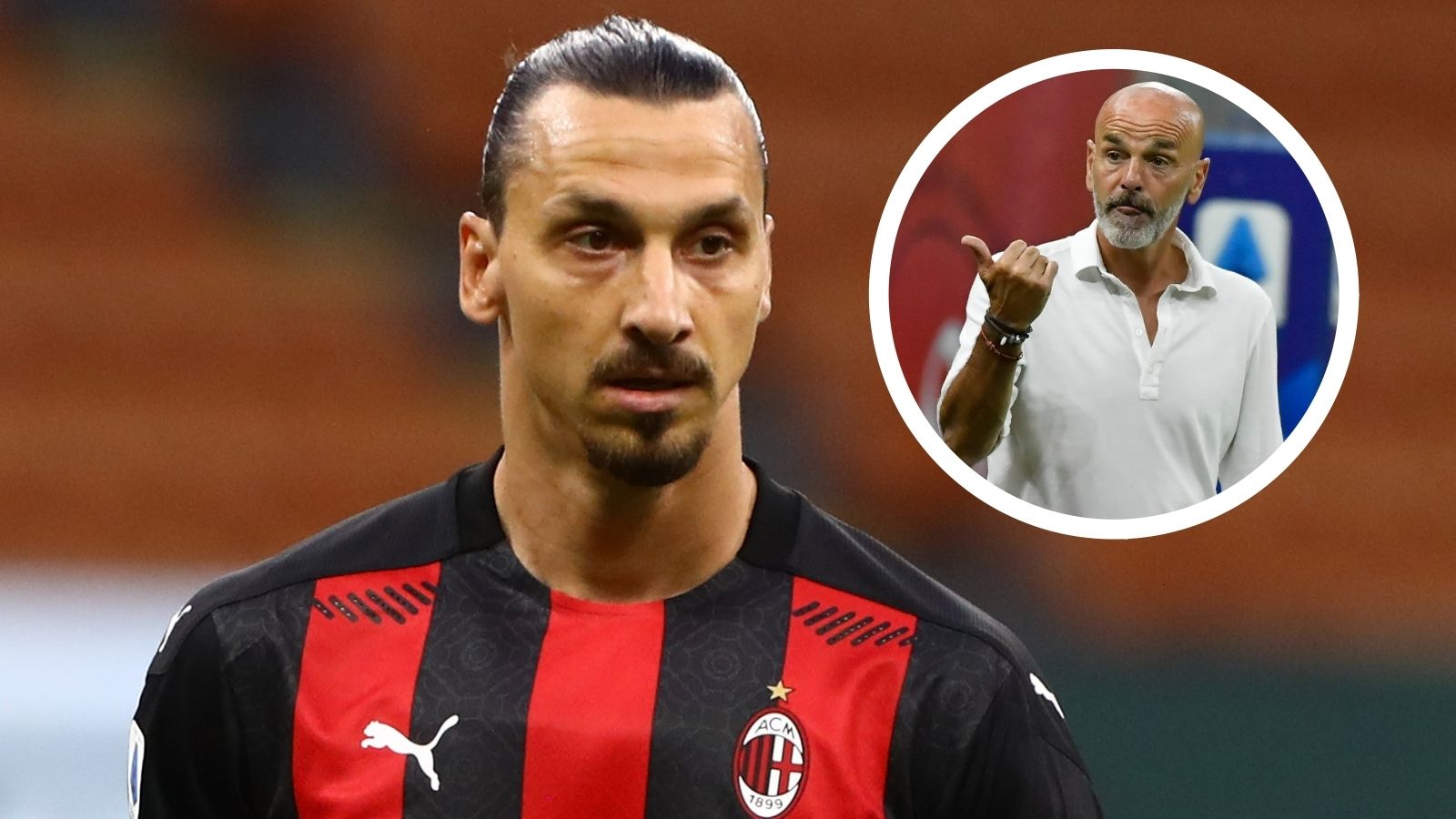 Zlatan Ibrahimovic - Stefano Pioli