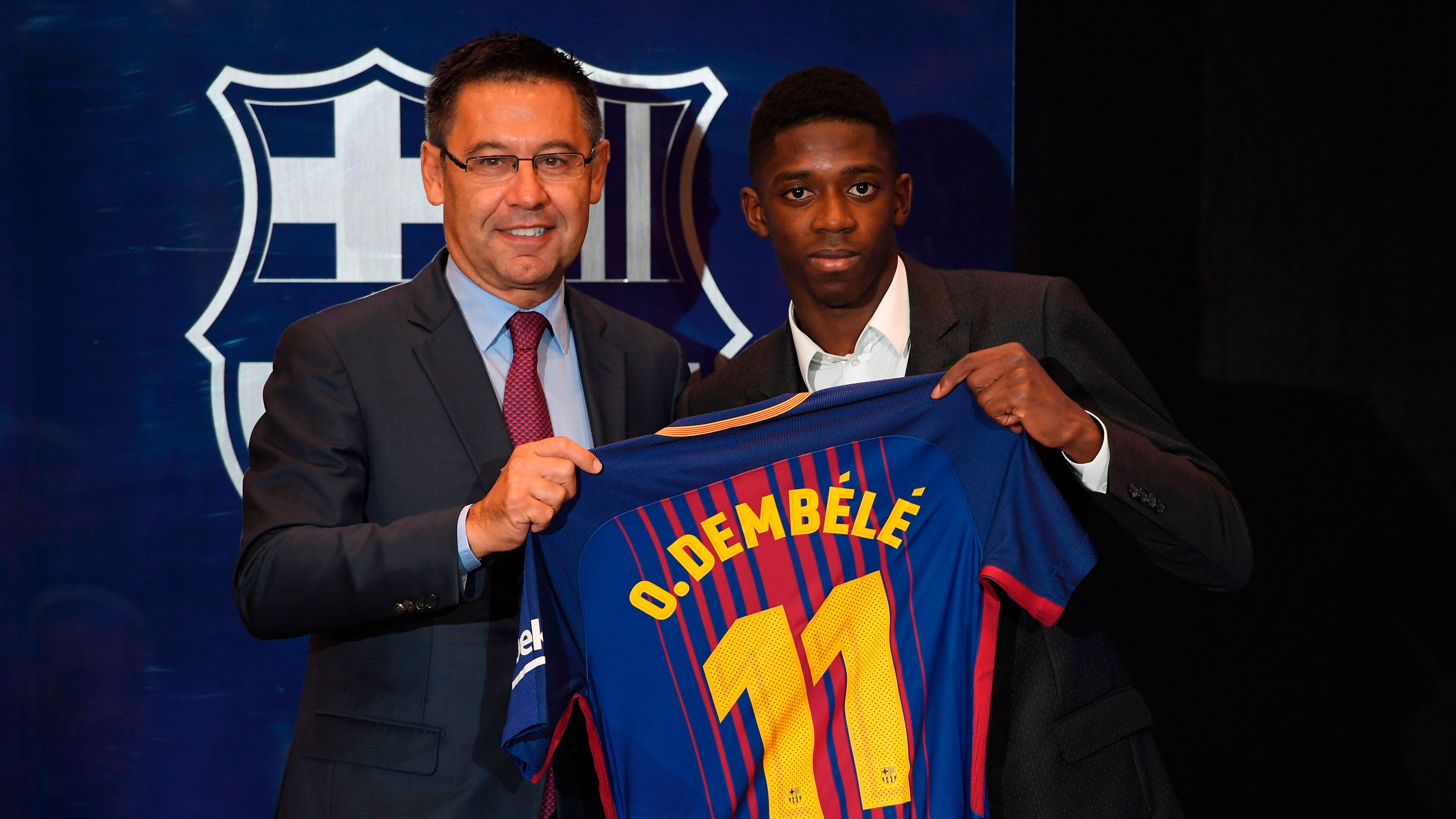 Ousmane Dembele Barcelona 2017-18