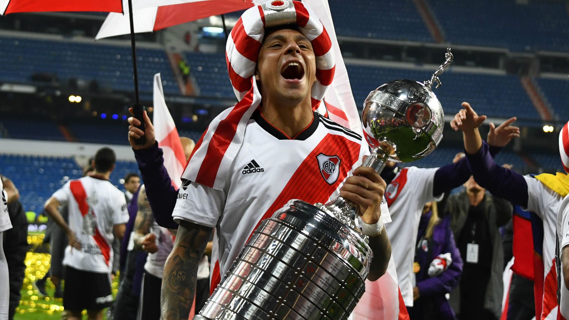 Enzo Perez River Plate Boca Juniors Copa Libertadores 09122018