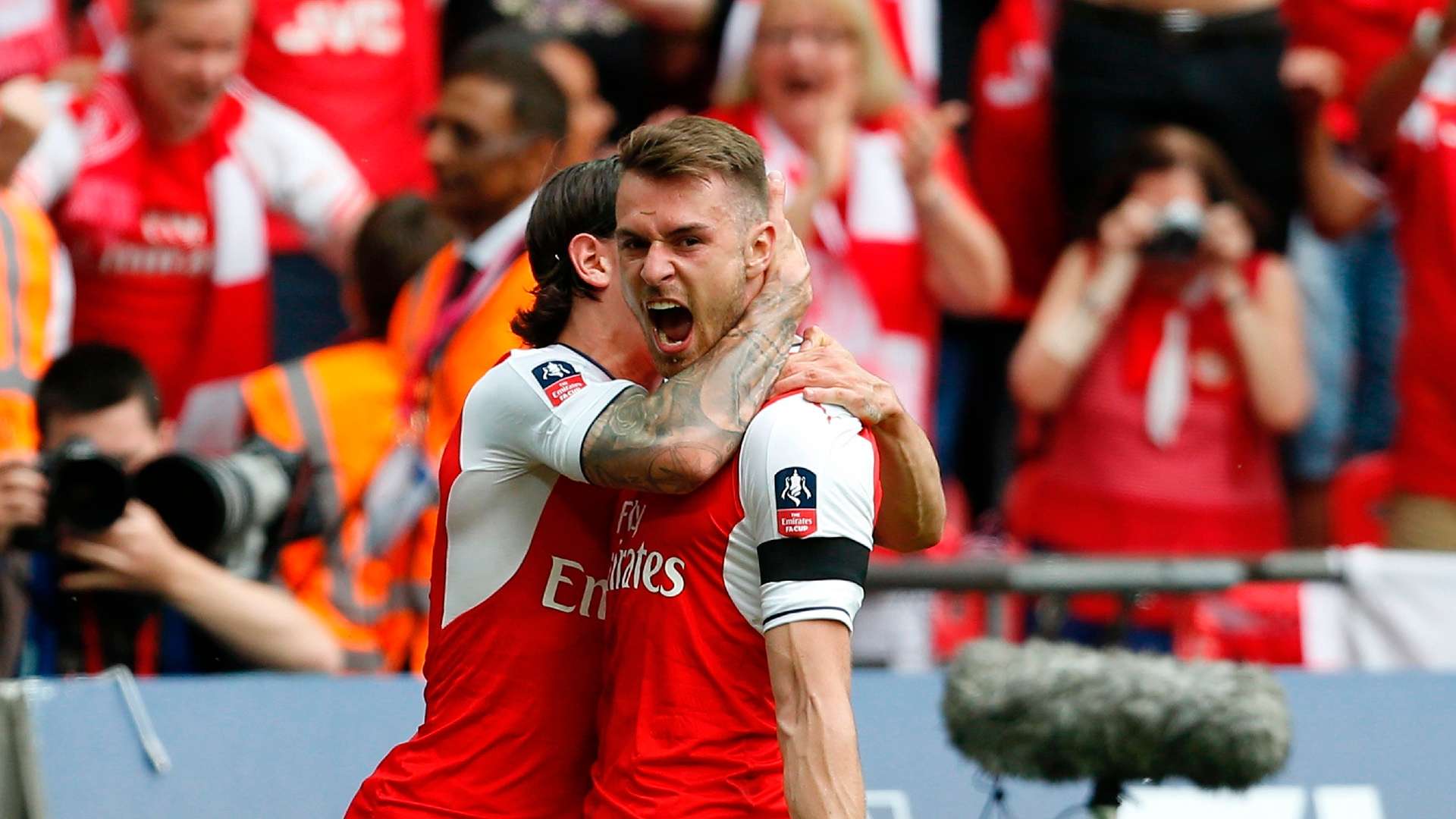 Aaron Ramsey Arsenal Chelsea FA Cup final