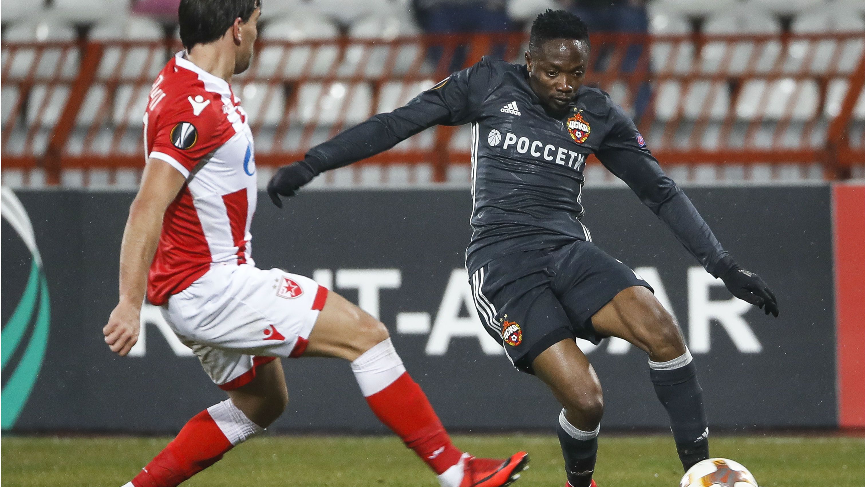 Ahmed Musa CSKA vs Crvena Zvezda