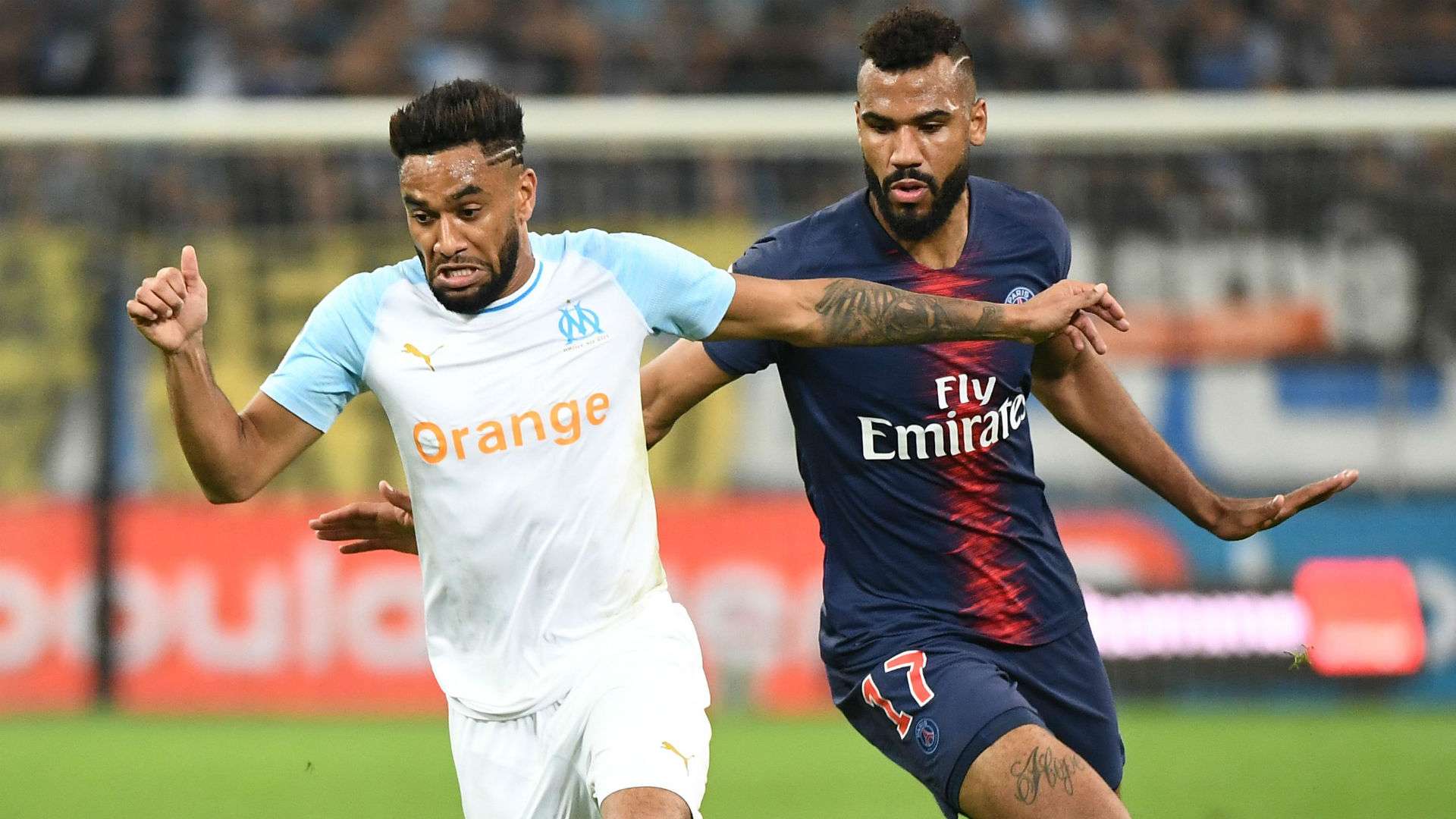 Jordan Amavi Eric Choupo-Moting Marseille PSG Ligue 1 28102018