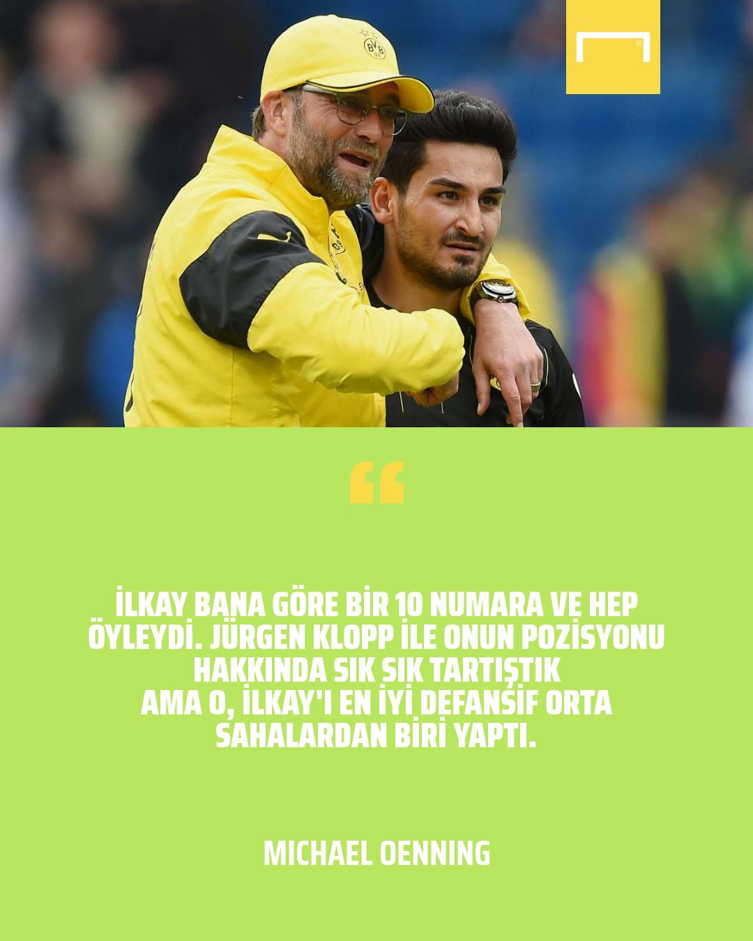 Jurgen Klopp Ilkay Gundogan GFX