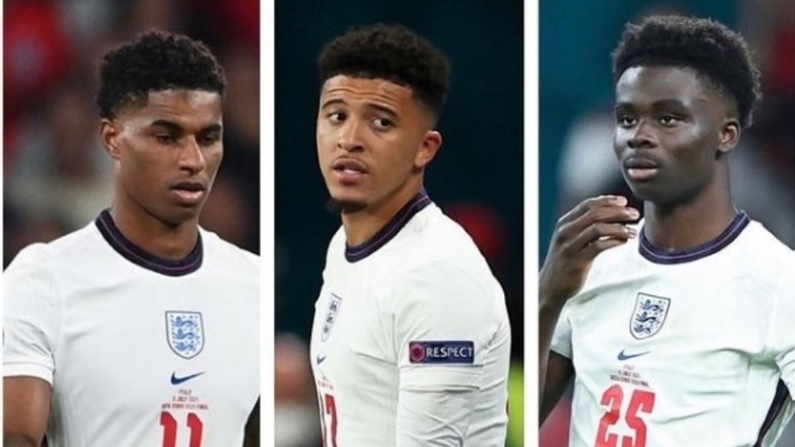 Rashford - Sancho - Saka