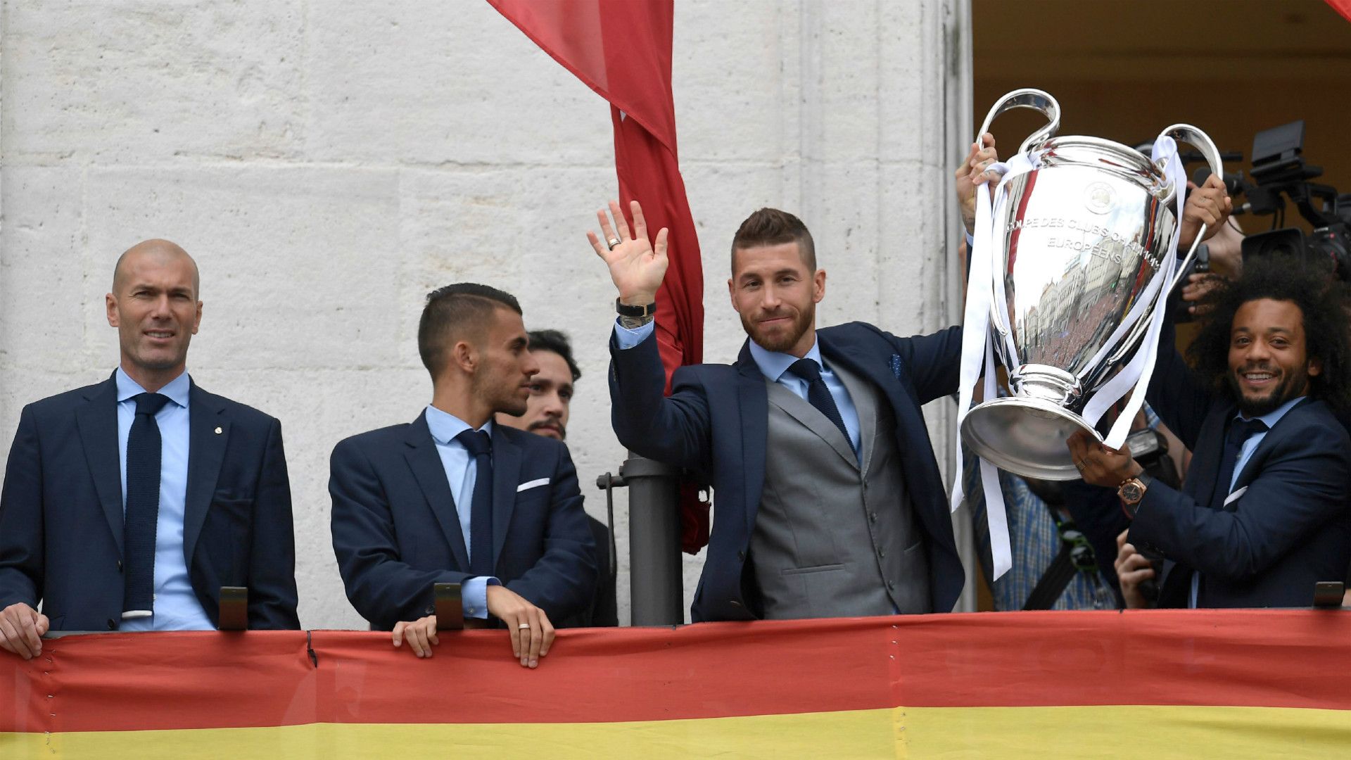 Ramos Zidane Marcelo Real Madrid Champions League