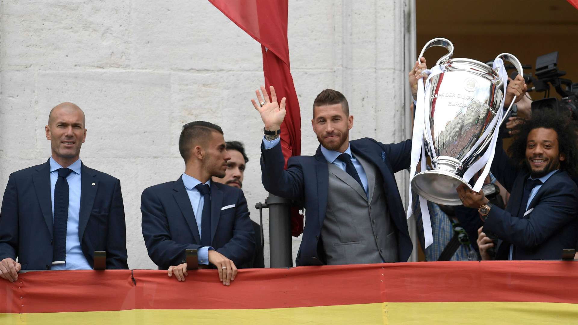 Ramos Zidane Marcelo Real Madrid Champions League