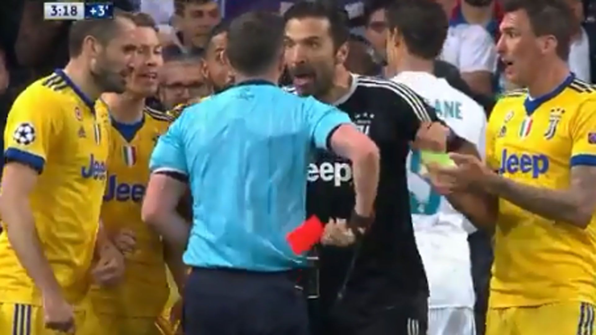 CAPTURA TV Real Madrid Juventus Champions League 110418