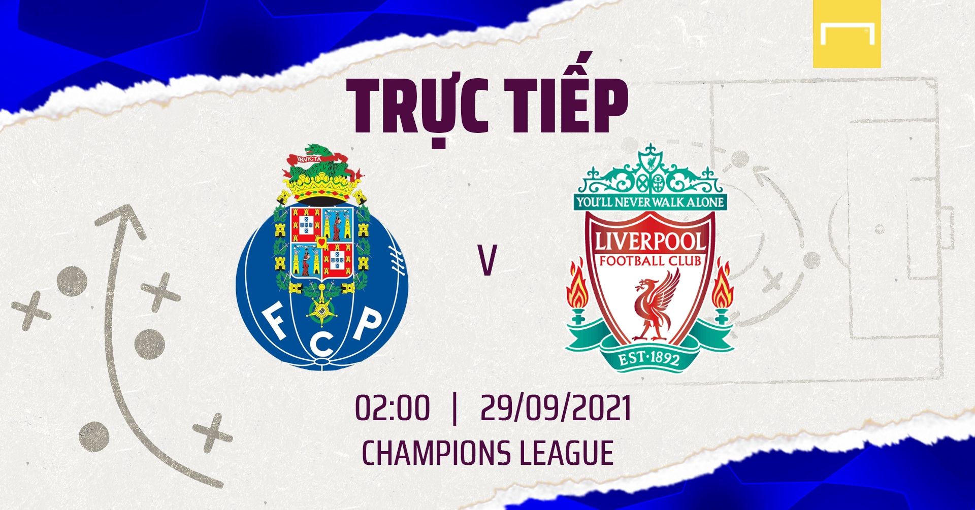 Live Porto vs Liverpool 2021/22 Champions League GFX