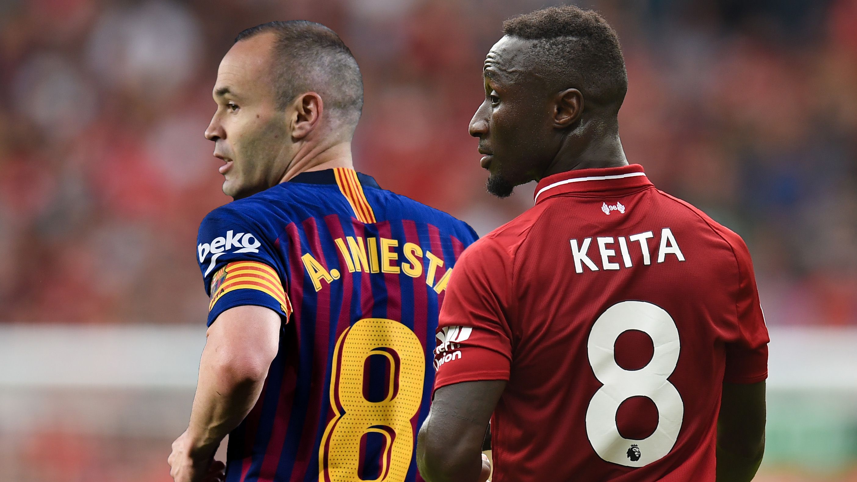 Andres Iniesta Naby Keita Barcelona Liverpool