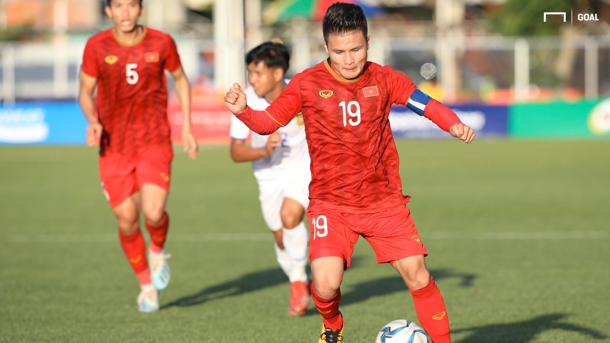 Nguyen Quang Hai | U22 Vietnam vs U22 Laos | SEA Games 30 - 2019