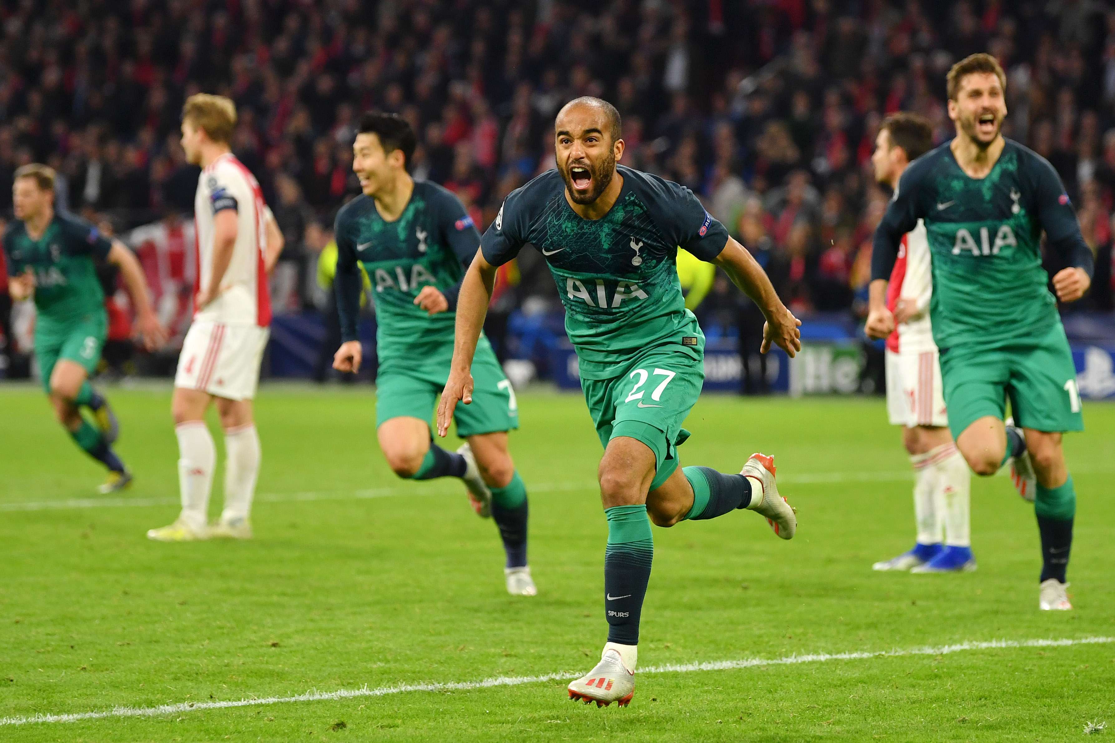 Lucas Moura Ajax Tottenham Hotspur UEFA Champions League 05/08/19