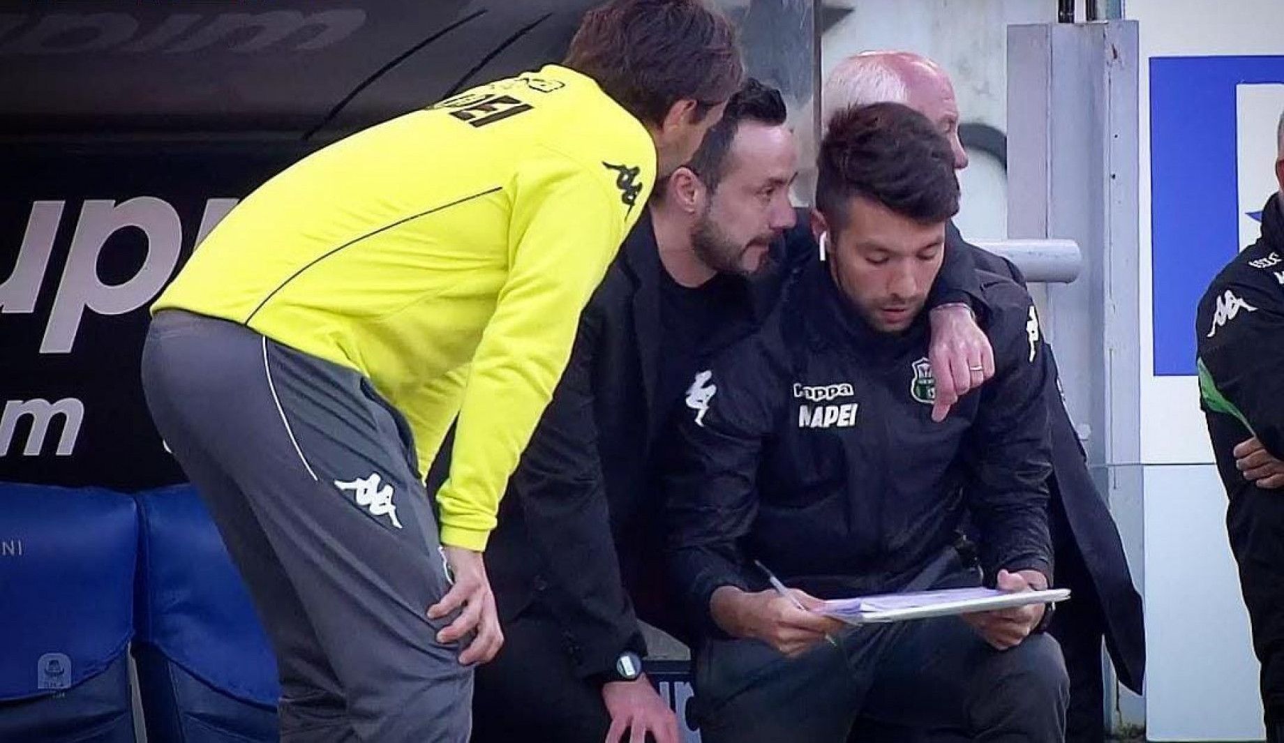 Roberto De Zerbi & Francesco Farioli Sassuolo Coaches