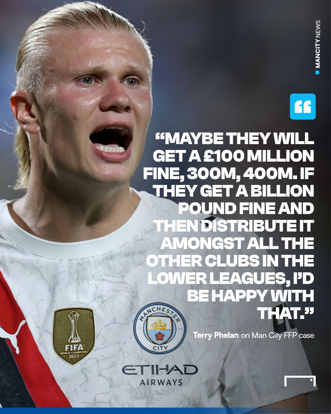 Terry Phelan Man City FFP fine