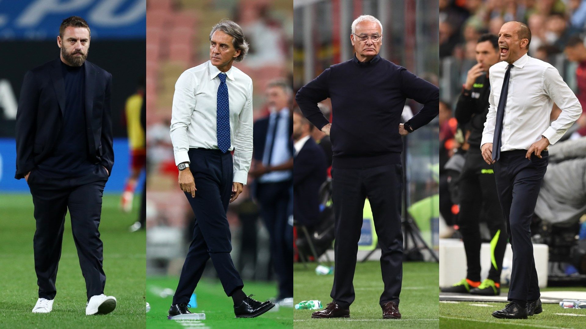 MIX De Rossi Mancini Ranieri Allegri