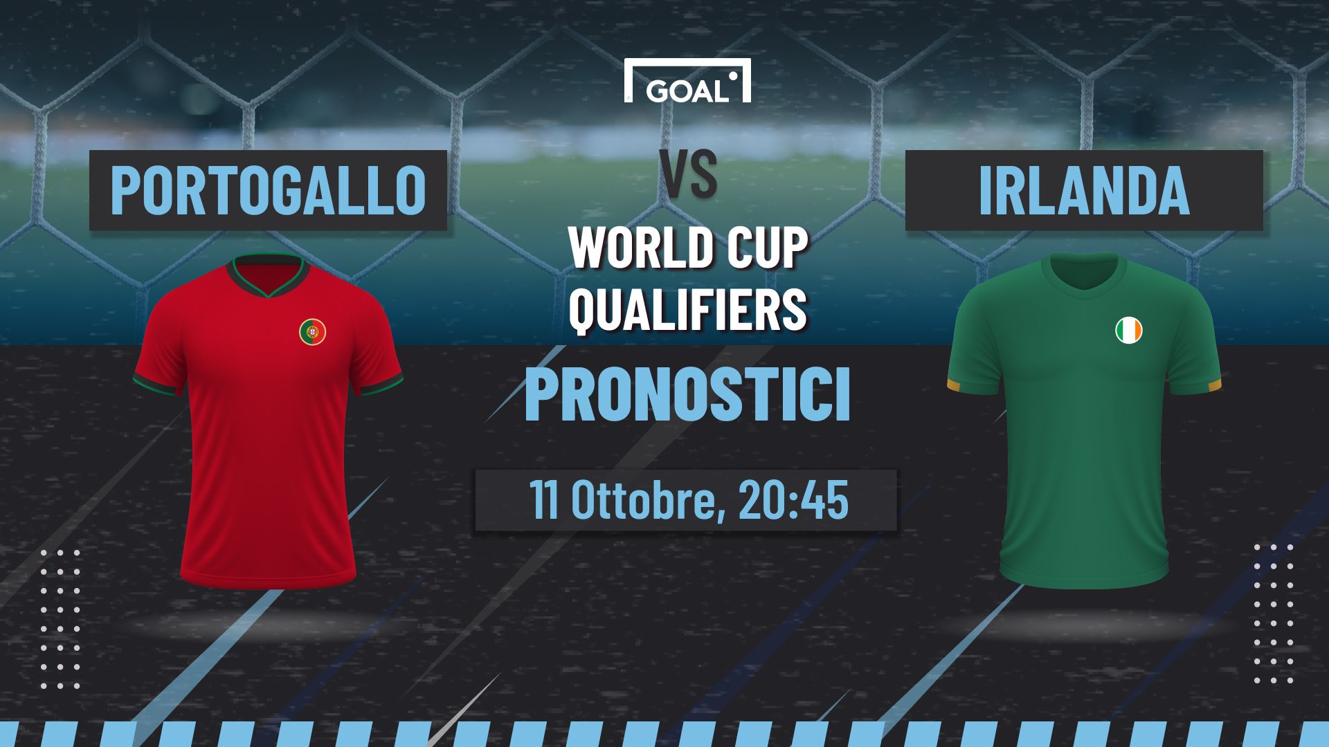 Pronostici Portogallo - Repubblica d'Irlanda