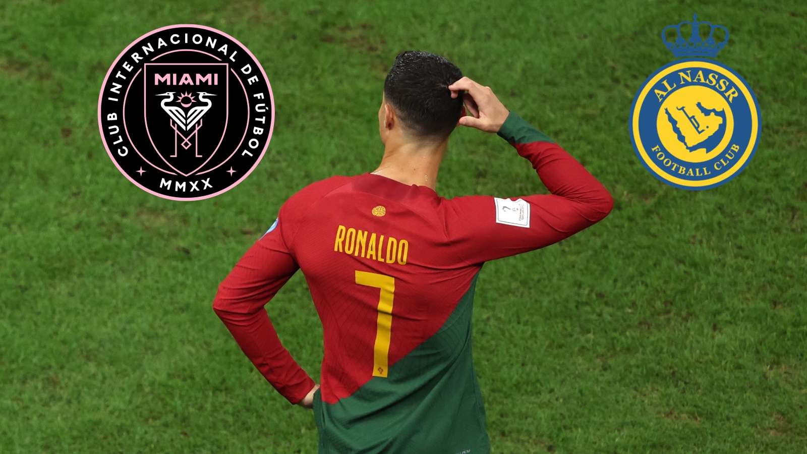 Cristiano Ronaldo, Inter Miami, Al Nassr GFX