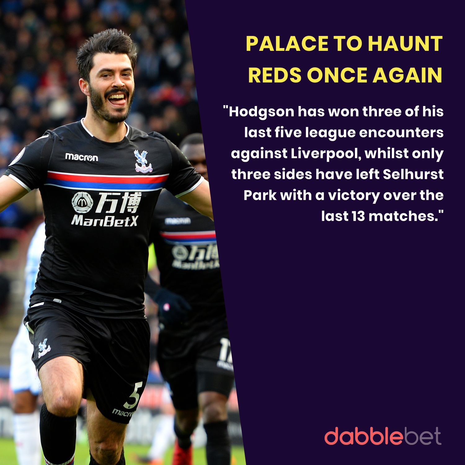 Crystal Palace Liverpool graphic