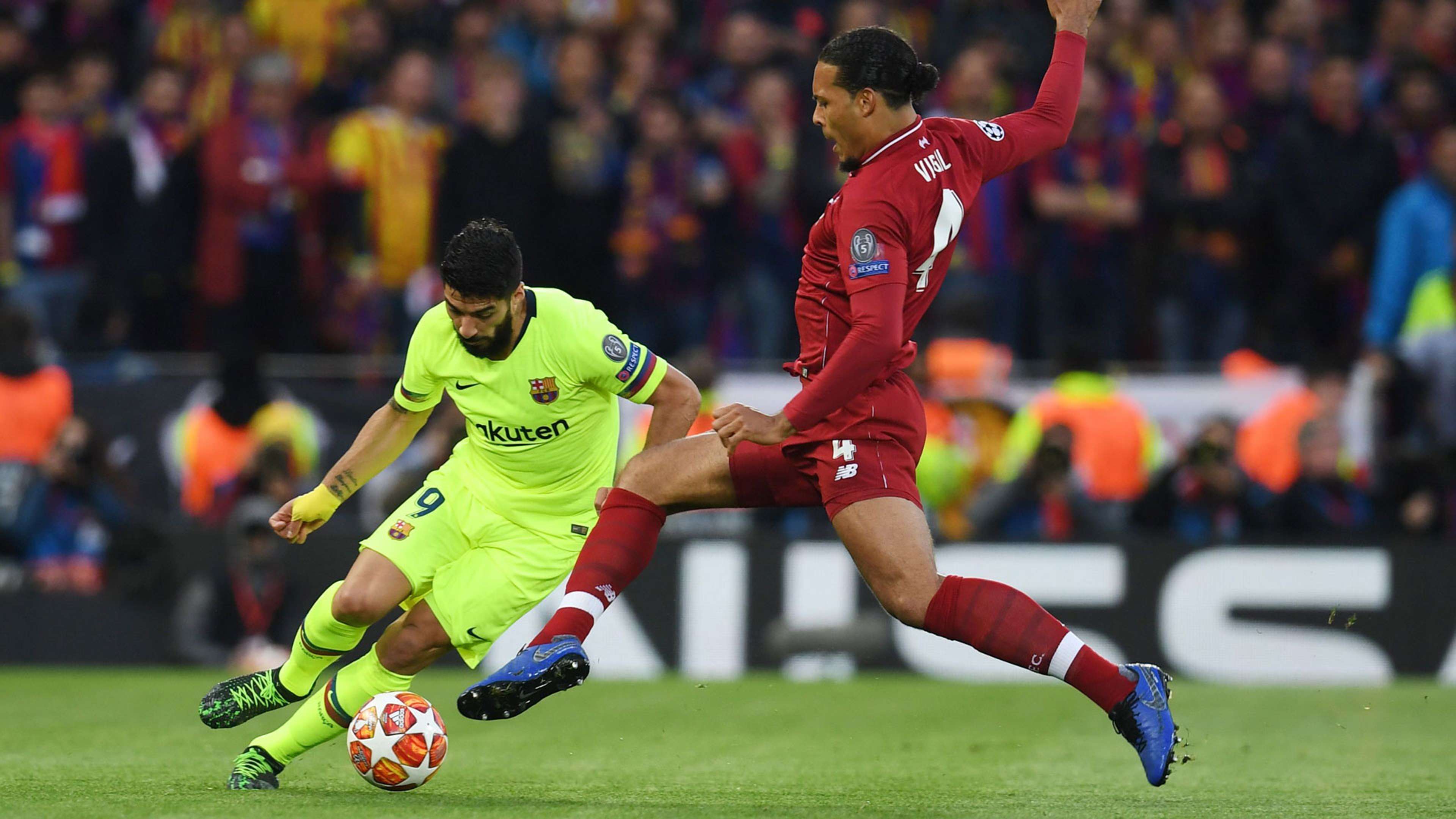 Suarez Van Dijk FC Liverpool FC Barcelona Champions League 07052019