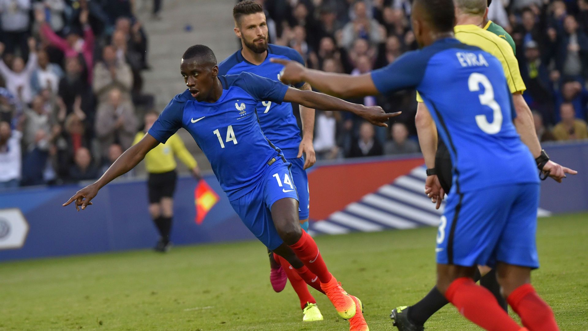 Blaise Matuidi France Cameroon Friendly 30052016