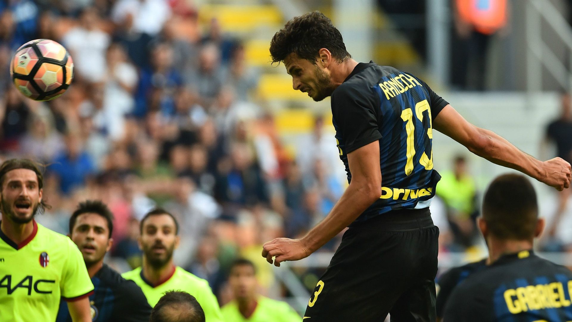Andrea Ranocchia Inter Serie A 2016/09/25