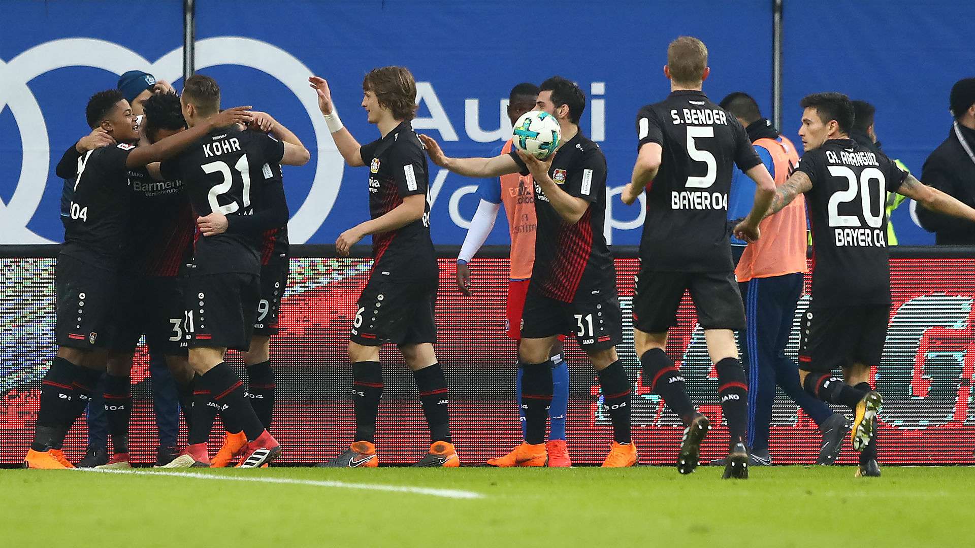 Bayer Leverkusen Hamburger SV Bundesliga 17022018