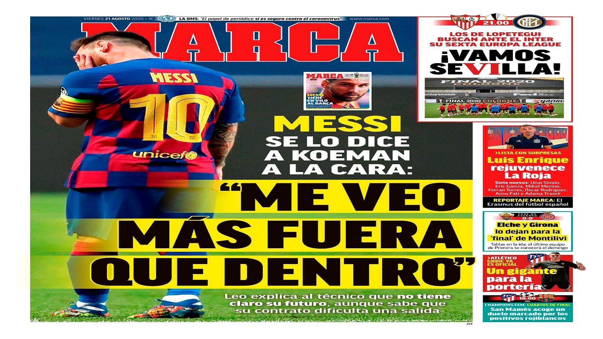 21 August Marca