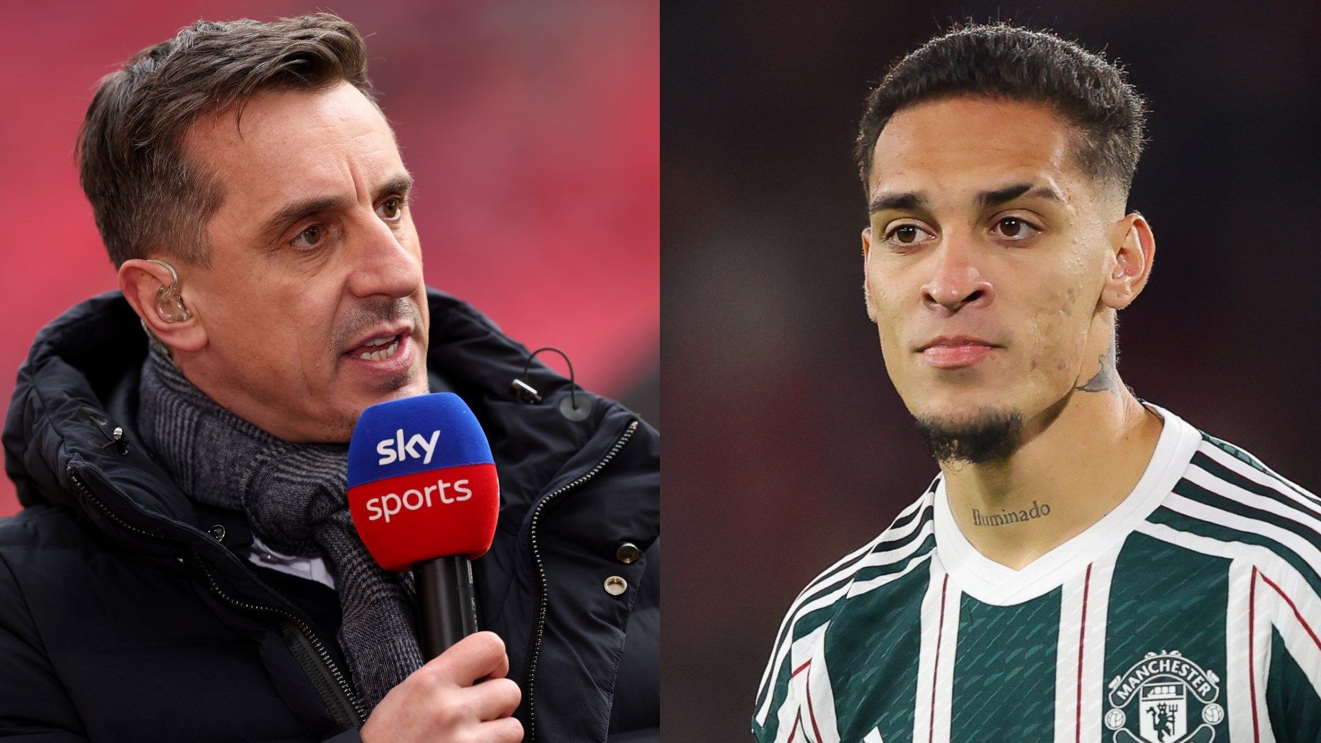 Gary Neville Antony 2023-24