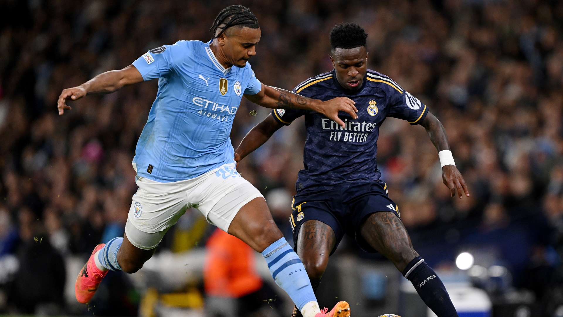 Manchester City Real Madrid Akanji Vinicius Junior