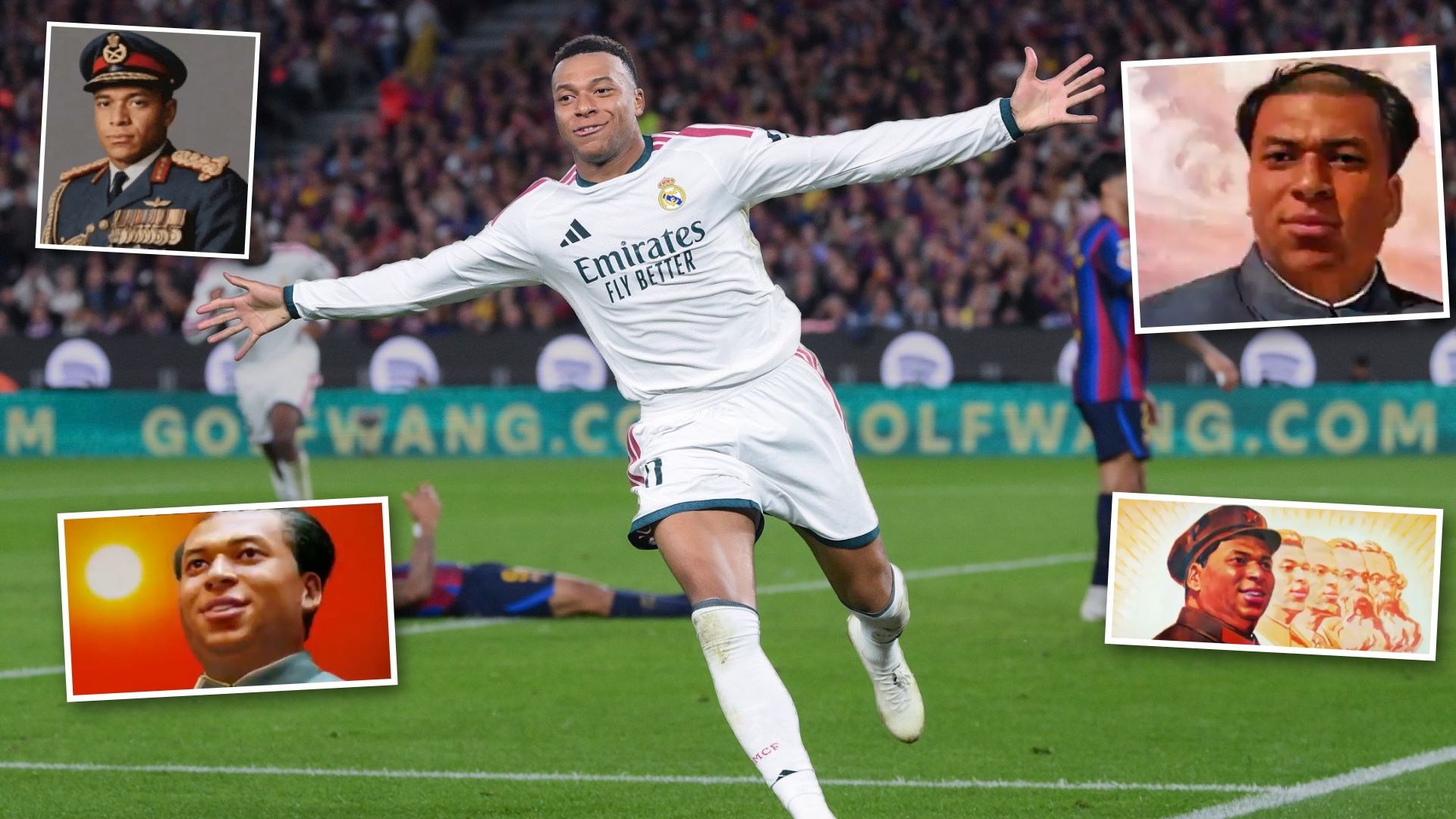 Mbappe Diktator Collage