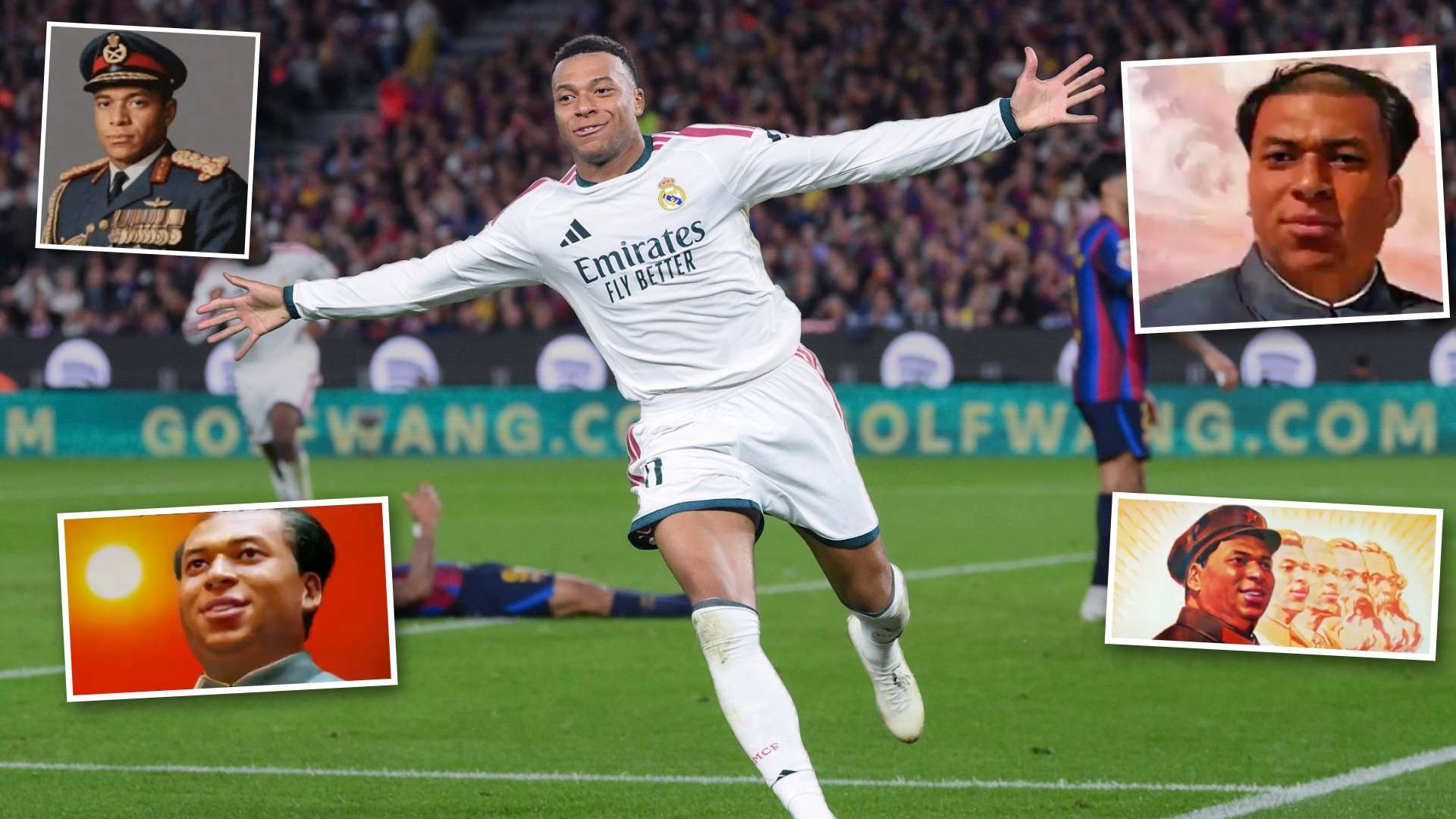 Mbappe Diktator Collage