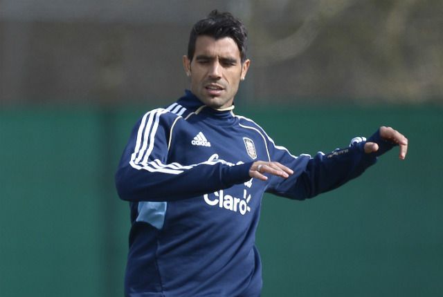 Augusto Fernandez Seleccion argentina training