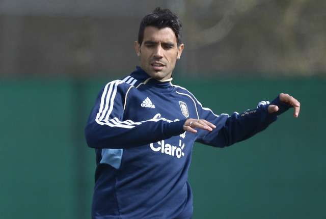 Augusto Fernandez Seleccion argentina training