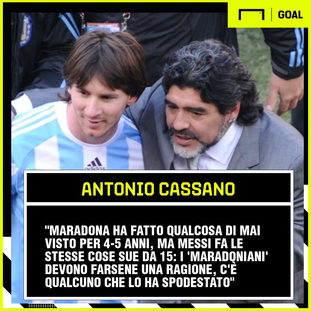 PS Cassano Messi-Maradona