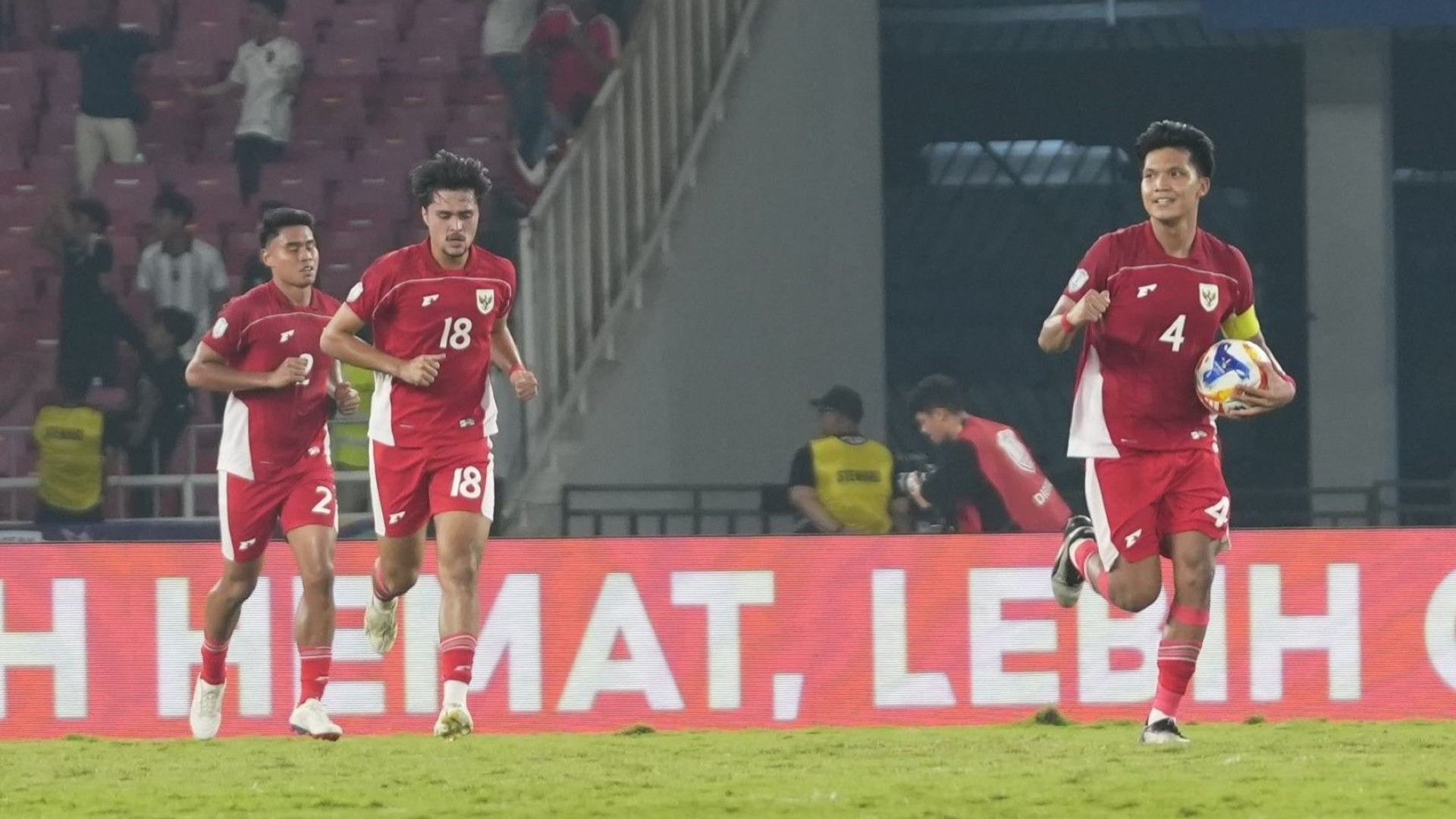 Kadek Arel, Brandon Marsel Scheunemann, Muhammad Ferarri - Timnas Indonesia U-23